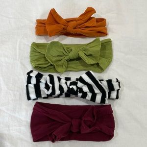 Set of 4 Baby Bling Bows